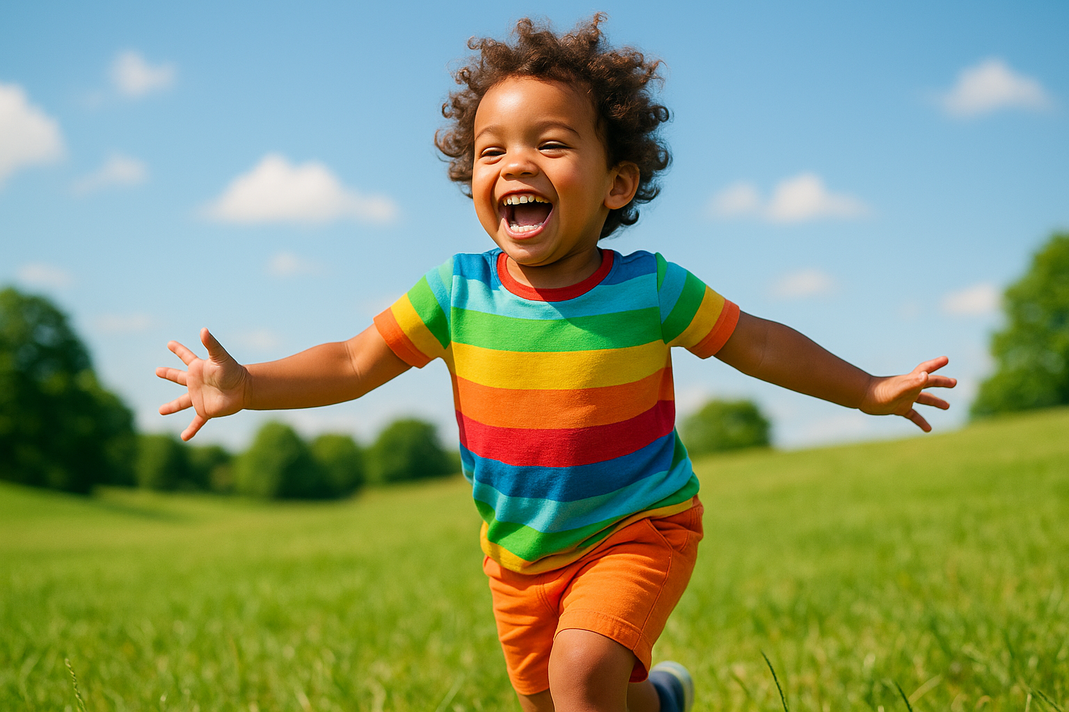 playful child